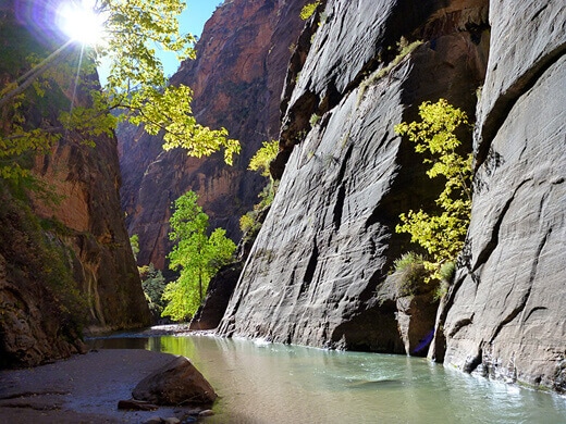 Zion: The Promised Land Zion Narrows