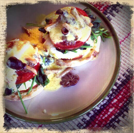 Merry Christmas! Christmas morning eggs Benedict