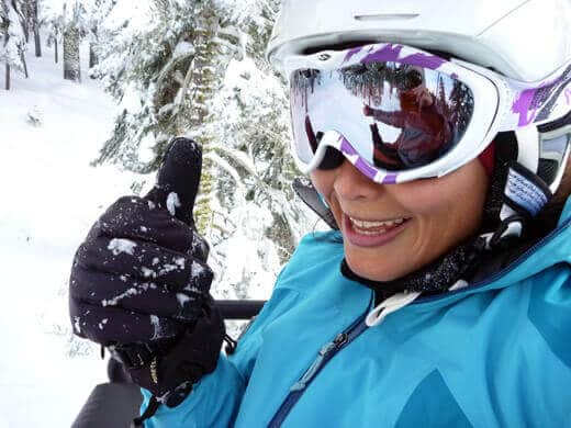 Powder day at Bear Valley