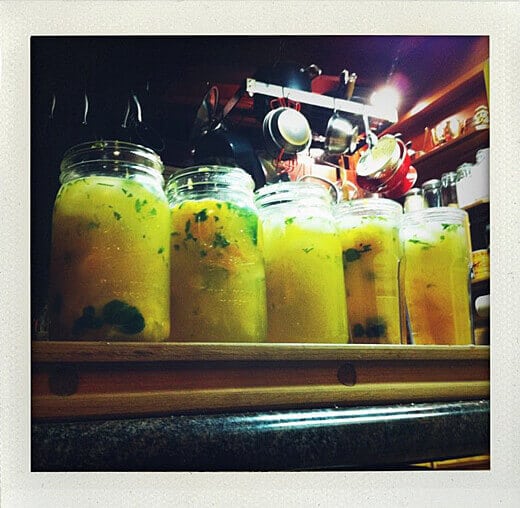 The Perfect Day Minty clementine margaritas