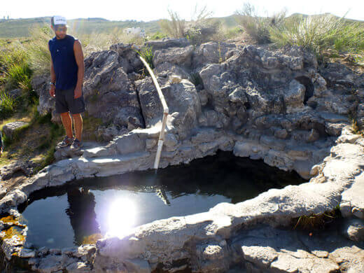 A Very Mammoth Birthday Natural hot springs in the Long Valley Caldera