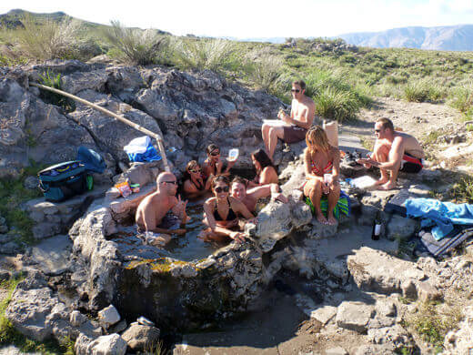 A Very Mammoth Birthday Natural hot springs in the Long Valley Caldera