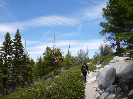 A Very Mammoth Birthday Sherwin Lake Trail