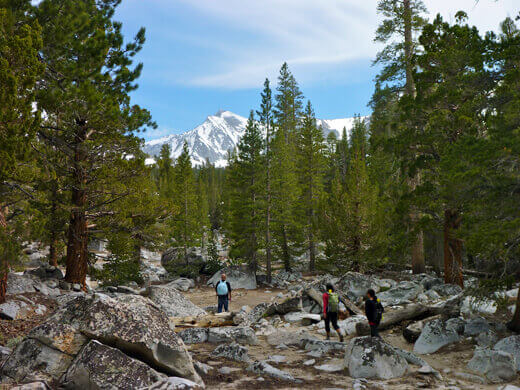 A Very Mammoth Birthday Continuing onto Valentine Lake Trail
