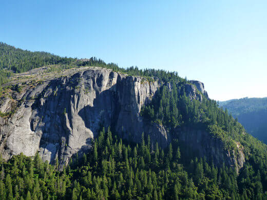 Yosemite in July-uary Classic Yosemite granite