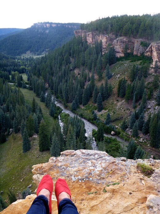 Favorite Moments from Pagosa Springs Overlooking the Piedra River Canyon