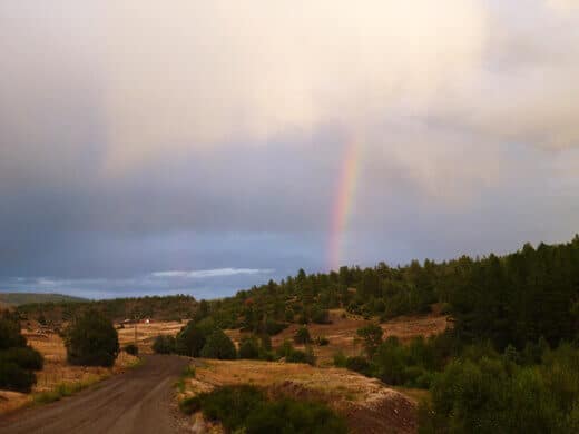 Favorite Moments from Pagosa Springs Rainbow over the Piedra Wilderness