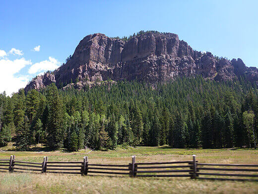 Road Trip Through Southern Colorado Dramatic cliffs in Southern Colorado