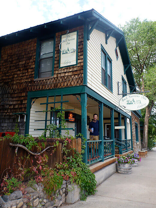 Road Trip Through Southern Colorado Back Narrows Inn in Norwood, Colorado