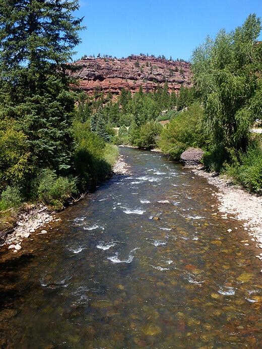 Road Trip Through Southern Colorado San Miguel River