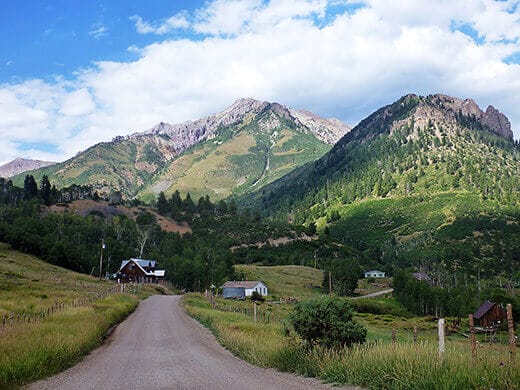 Road Trip Through Southern Colorado Deep Creek Road in Telluride