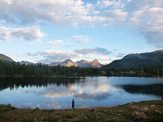 Road Trip Through Southern Colorado Molas Lake in Silverton, Colorado