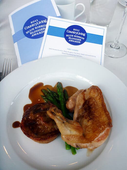 I Won! Country Living's Blue Ribbon Blogger Awards Awards luncheon at Hearst Tower