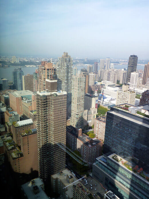 I Won! Country Living's Blue Ribbon Blogger Awards View of Manhattan highrises