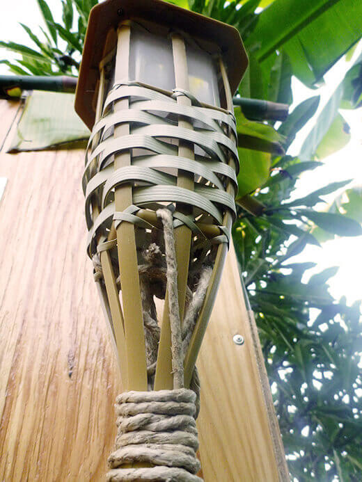 Aloha to the New Tiki Coop! Tiki torch