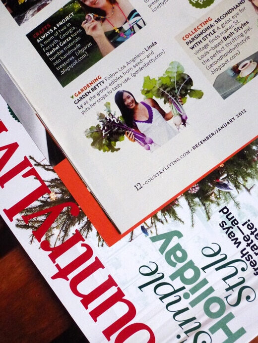 Garden Betty Featured in County Living Magazine Garden Betty featured in County Living magazine