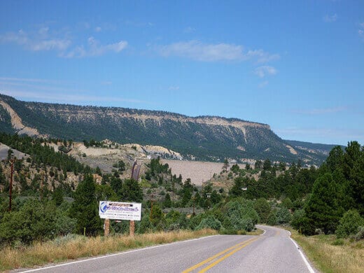 Kayak Camping on the Rio Chama Approaching the put-in of El Vado Ranch