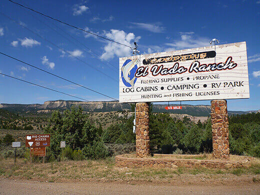 Kayak Camping on the Rio Chama El Vado Ranch in Tierra Amarilla, New Mexico