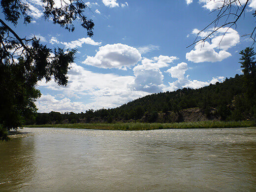 Kayak Camping on the Rio Chama Launching on the Rio Chama