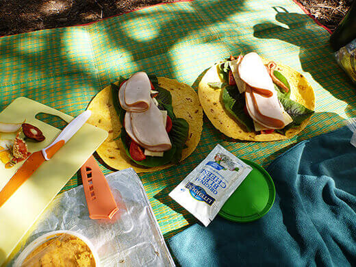 Kayak Camping on the Rio Chama Lunch on the river