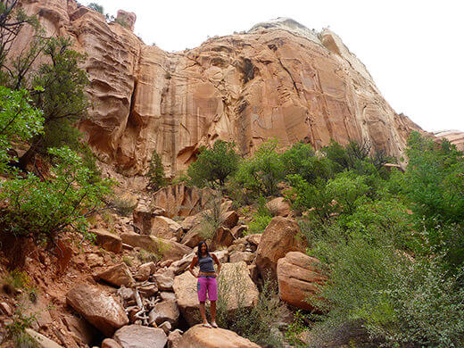 Kayak Camping on the Rio Chama Slot canyon in the Rio Chama Wilderness