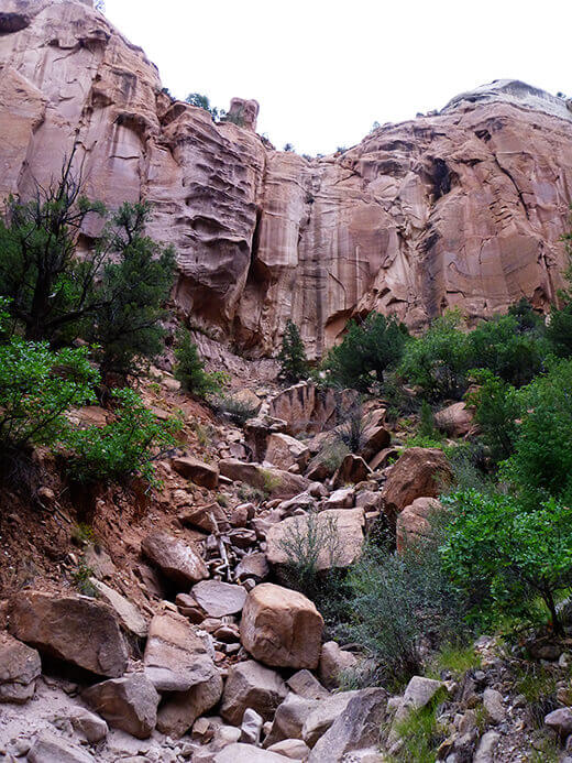 Kayak Camping on the Rio Chama Slot canyon in the Rio Chama Wilderness