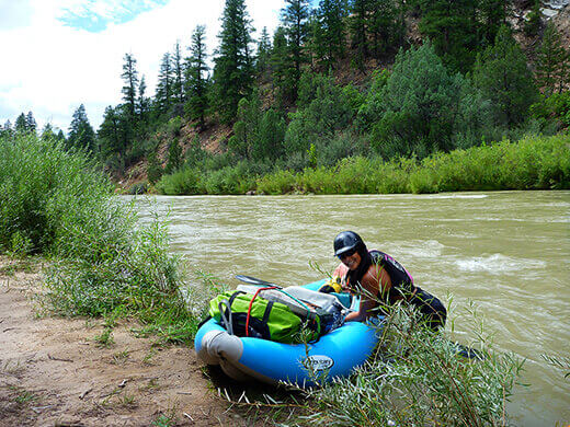 Kayak Camping on the Rio Chama Launching on our last day on the river