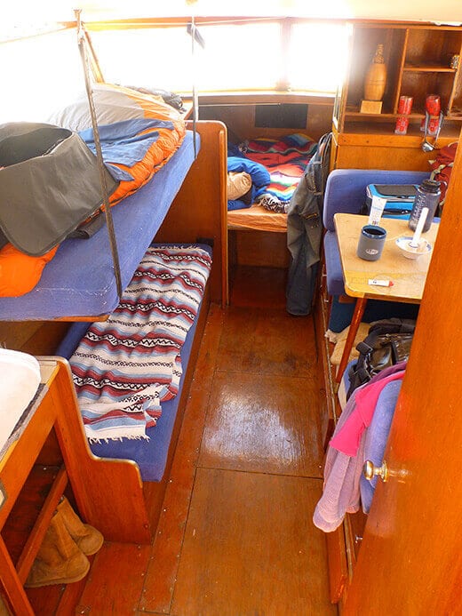 Life is Beautiful in Baja Waking up in a converted cabin cruiser