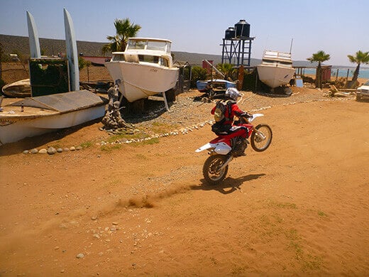 Life is Beautiful in Baja Dirt biking in Baja