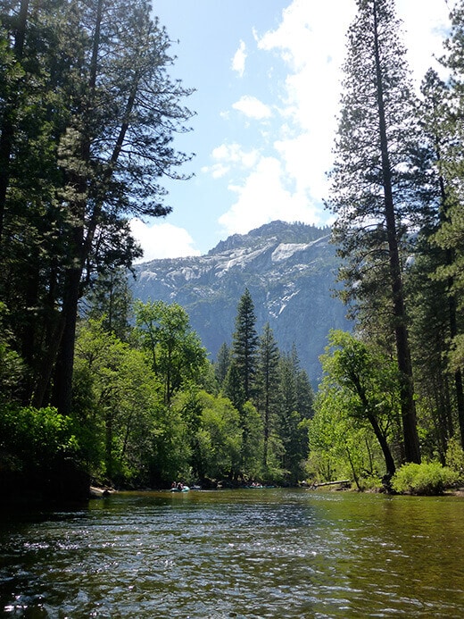 Floating Through Yosemite Valley on the Merced Solitude on the Merced