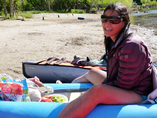 Floating Through Yosemite Valley on the Merced Picnicking at Sentinel Beach