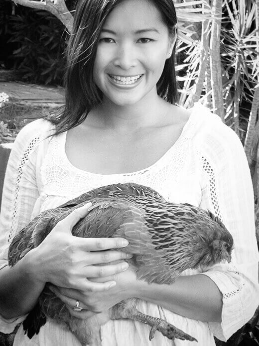 With my sweet hen, Gisele