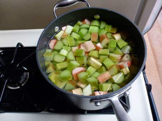 Simmer ingredients on the stove
