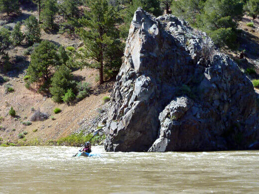 Kayaking on the East Fork Carson River