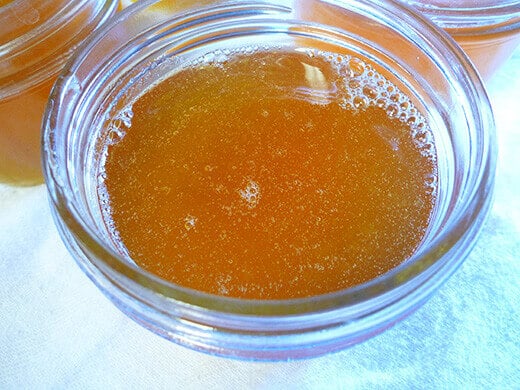 Lemon-honey jelly