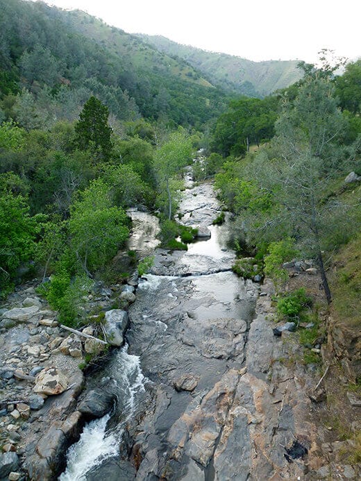 One of the creeks in the canyon