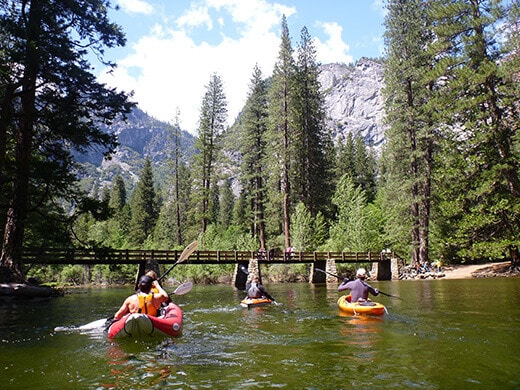 Putting in on the Merced River
