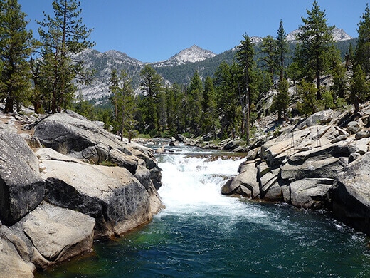 Cascades on the South Fork San Joaquin River