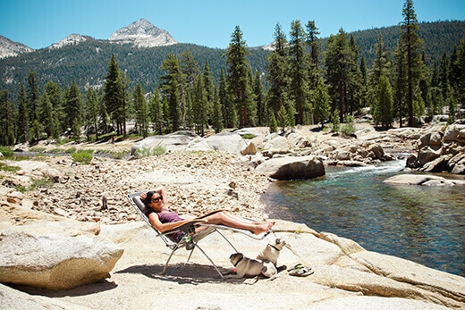 Lounging on the lake (and the river)
