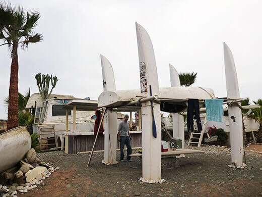 Pontoon palapa