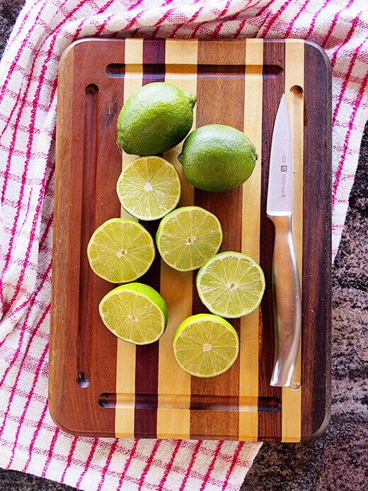 Fresh limes