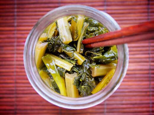 Vietnamese Pickled Mustard Greens Cáº I Chua â Garden Betty