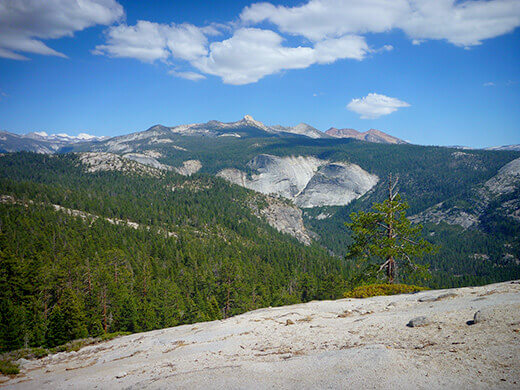 View of Yosemite from the subdome