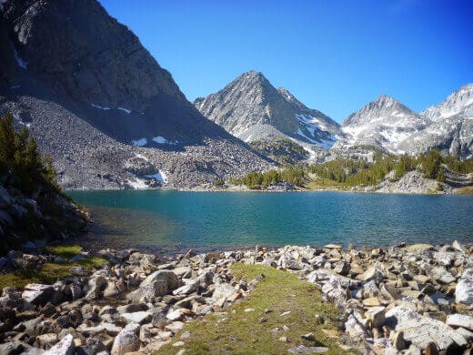 Chickenfoot Lake in Little Lakes Valley