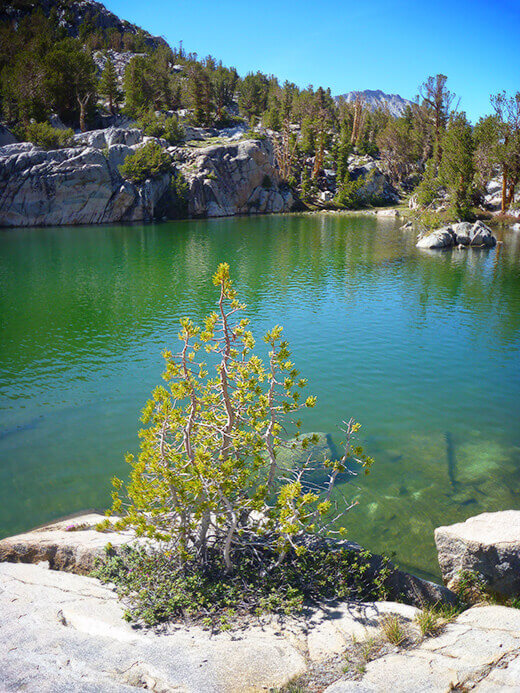 A glassy Gem Lake