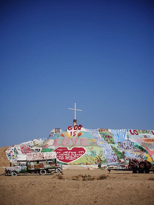 Finding God and going off-grid: Salvation Mountain and Slab City