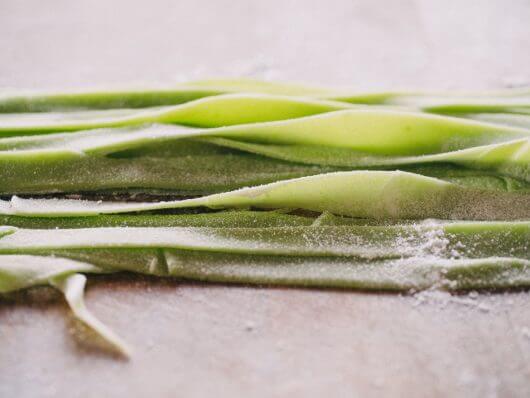 Spinach pasta