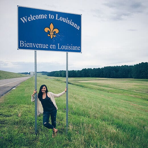 Louisiana stateline
