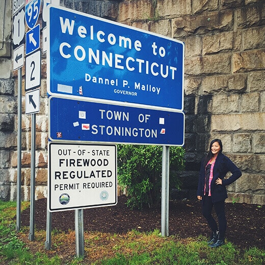 Connecticut stateline