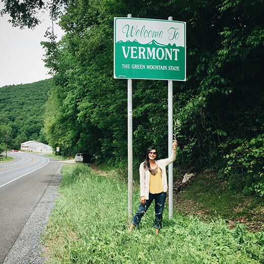 Vermont stateline